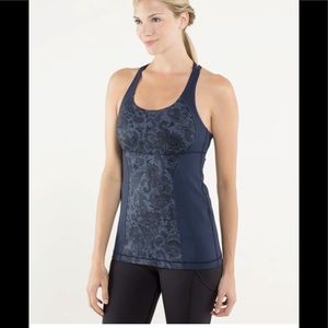 Lululemon Energy Tank Paisley Inkwell 6